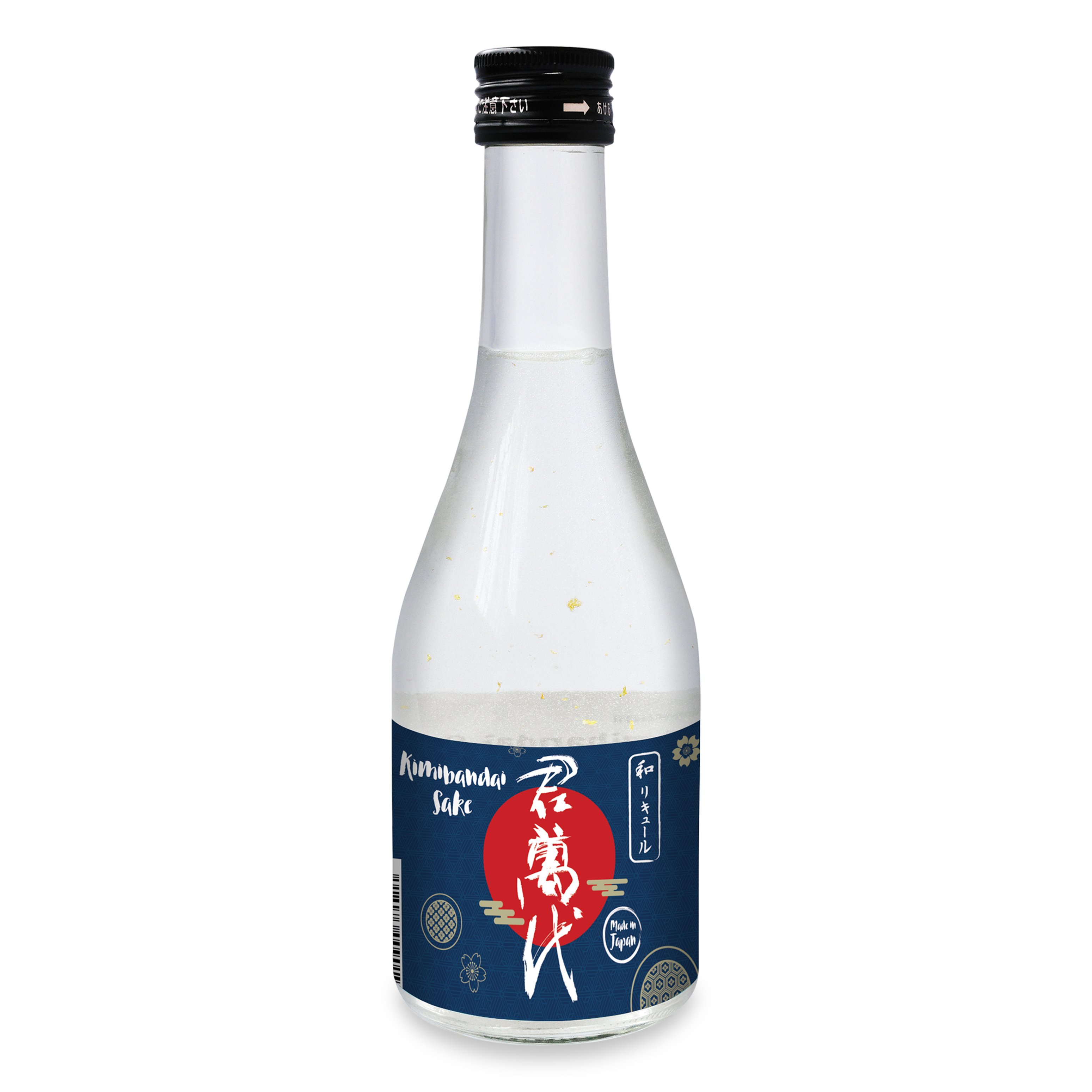 Rượu Sake Vẩy Vàng Kimibandai 19