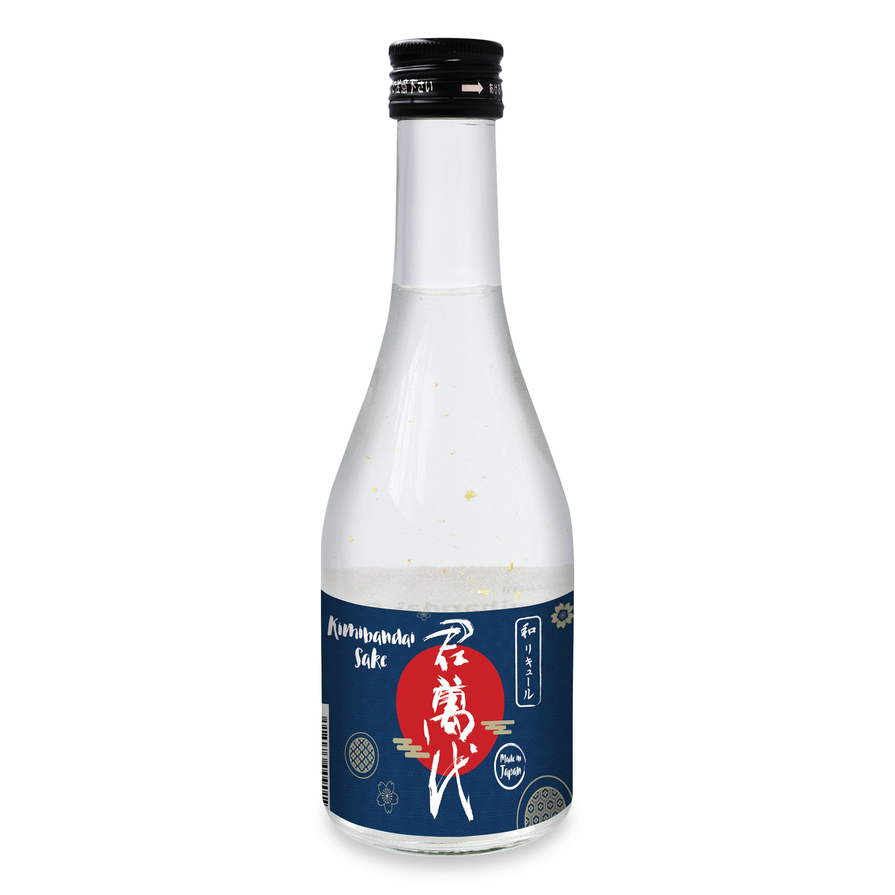 Rượu Sake Vẩy Vàng Kimibandai 19%