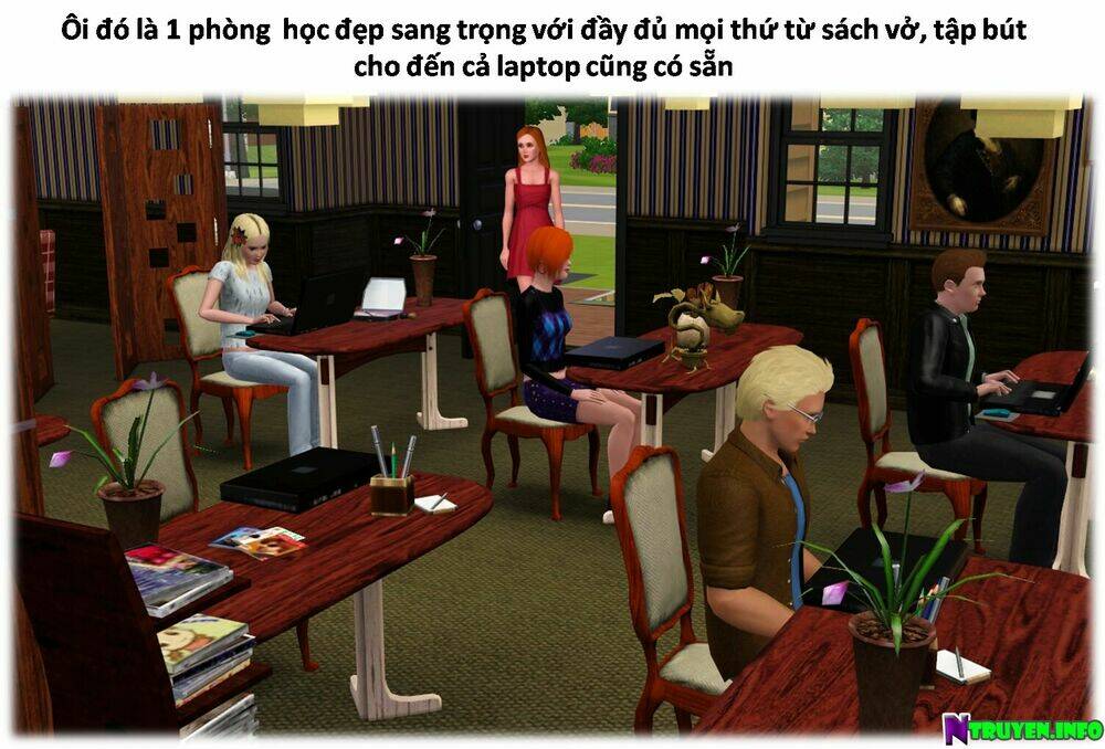 truyện sims - bí mật màu xanh chapter 1 45