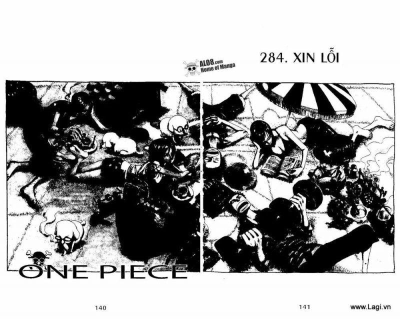 đảo hải tặc - one piece chapter 284 1