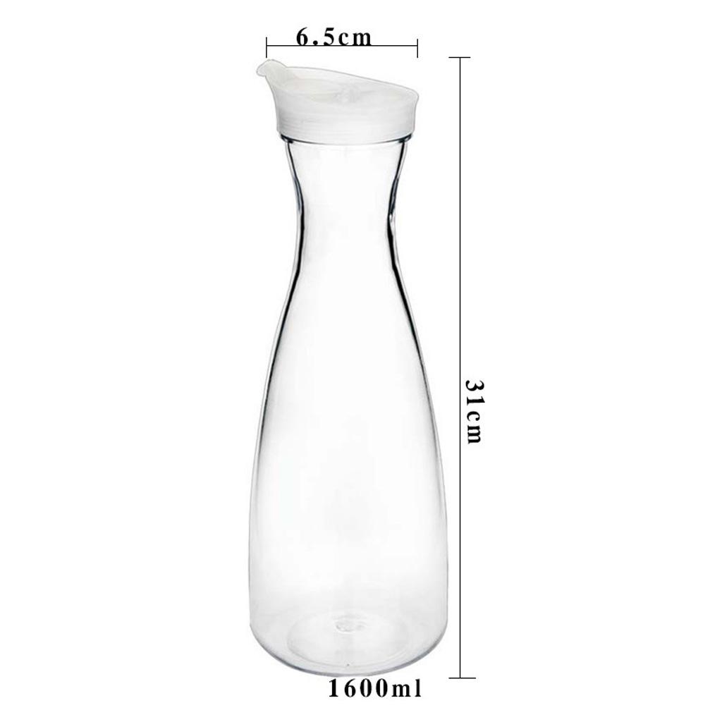 Water Jug 2x Juice Jug Drink Jug Beer Jug Fruit Jug 1600ml