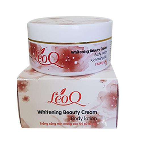 LEOQ BODY WHITENING BEAUTY CREAM HƯƠNG GỖ 200ML