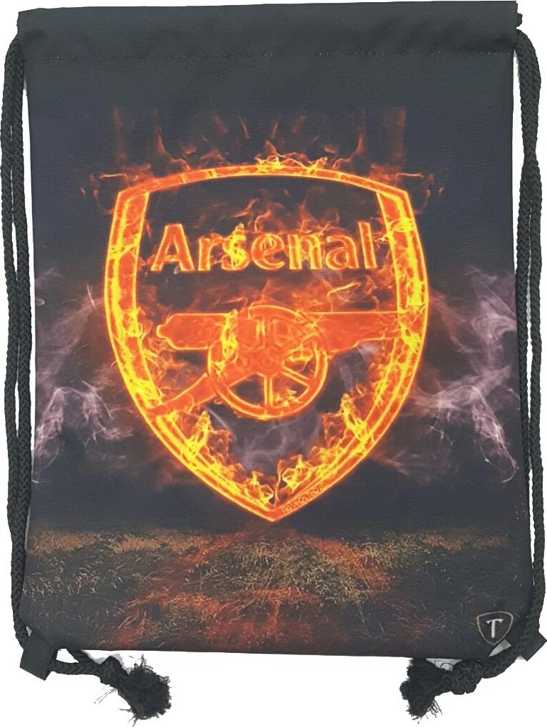 Balo dây rút Football TROY FB in logo câu lạc bộ bóng đá Arsenal