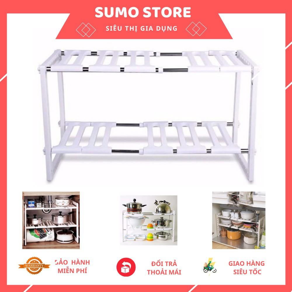 Kệ Để Đồ Gầm Trạn Nhà Bếp 2 Tầng Tiện Lợi