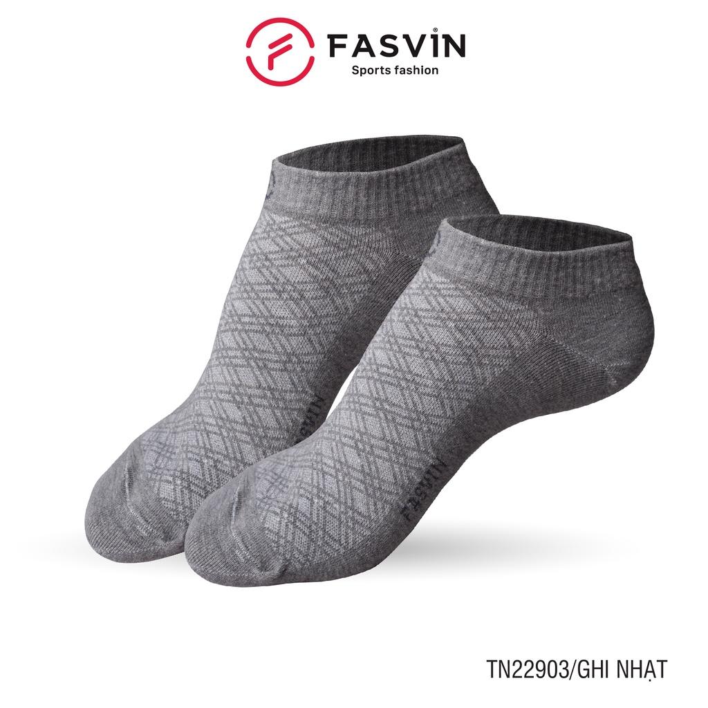 Tất Nam cổ ngắn Fasvin mềm mịn co giãn tốt TN22903.HN