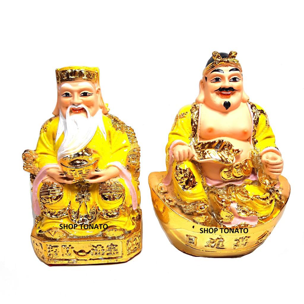 TƯỢNG THẦN TÀI ÔNG ĐỊẠ POLY VÀNG ĐỦ SIZE