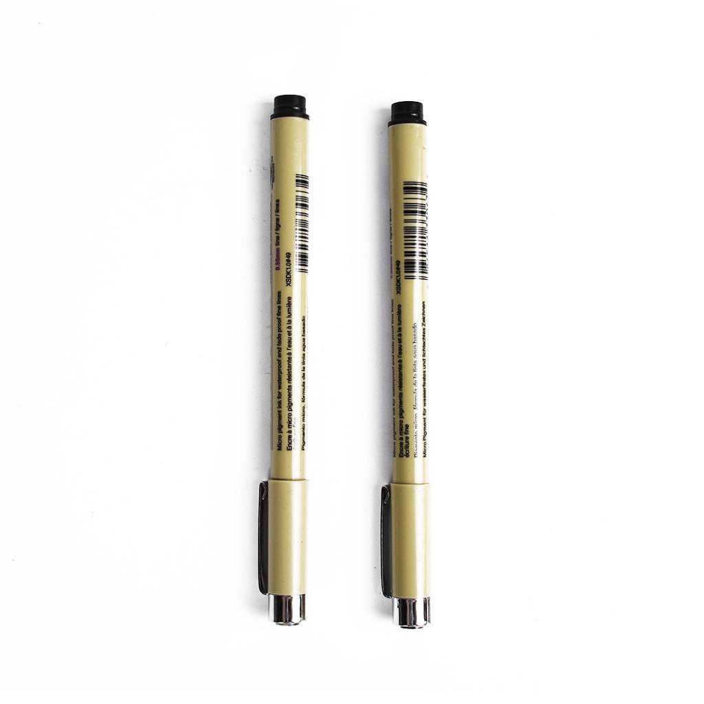 2pcs PIN-1.0 Graphic Sketch Pen for Engineering-drawing Writing