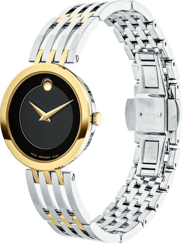 Đồng Hồ Nữ Dây Kim Loại Movado 0607053 (28mm) - Vàng Trắng