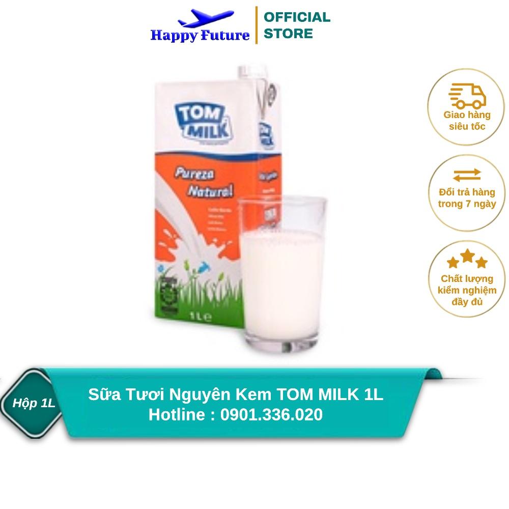 Sữa Tươi Nguyên Kem TOM MILK 1L - Nhập Khẩu Bồ Đào Nha