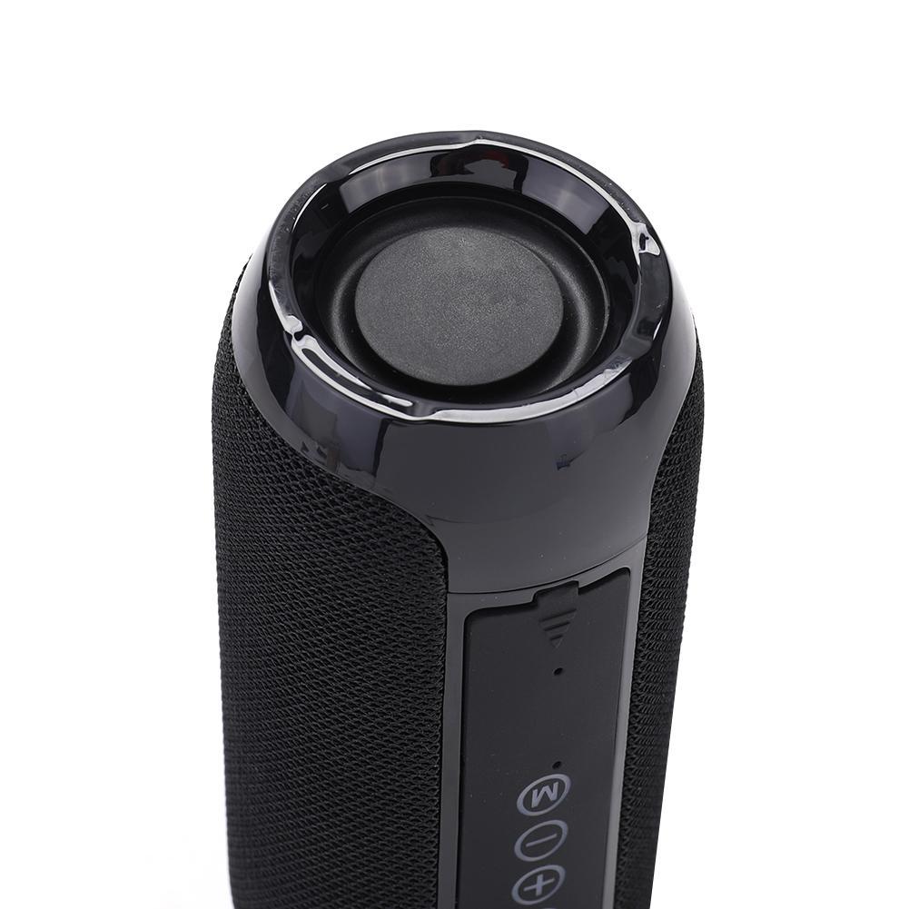 1200MAh Loa Di Động Bluetooth Không Dây Cột Bass Chống Nước Ngoài Trời Âm Nhạc Vibro Loa Thẻ TF Loa Siêu Trầm Loa Color: Red