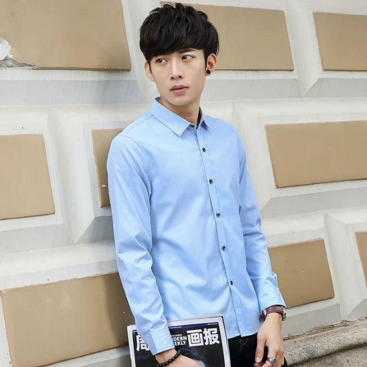 Áo sơ mi nam dài tay hàn quốc đẹp cao cấp giá rẻ ️KINGSPORT️ Áo sơ mi nam hàn quốc trắng cao cấp dài tay rẻ đẹp
