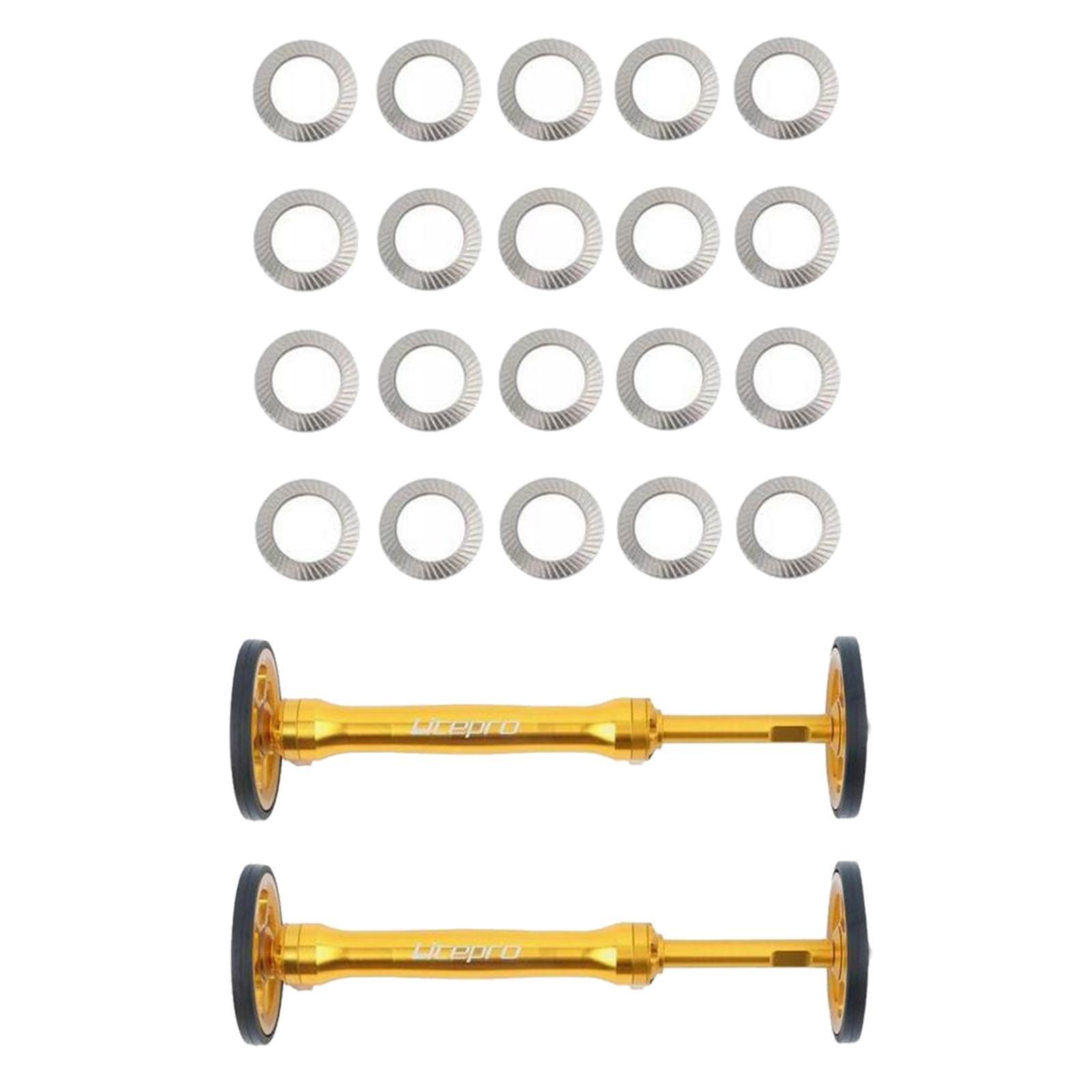 Folding Bike Extension Rod Rear Rack Set for