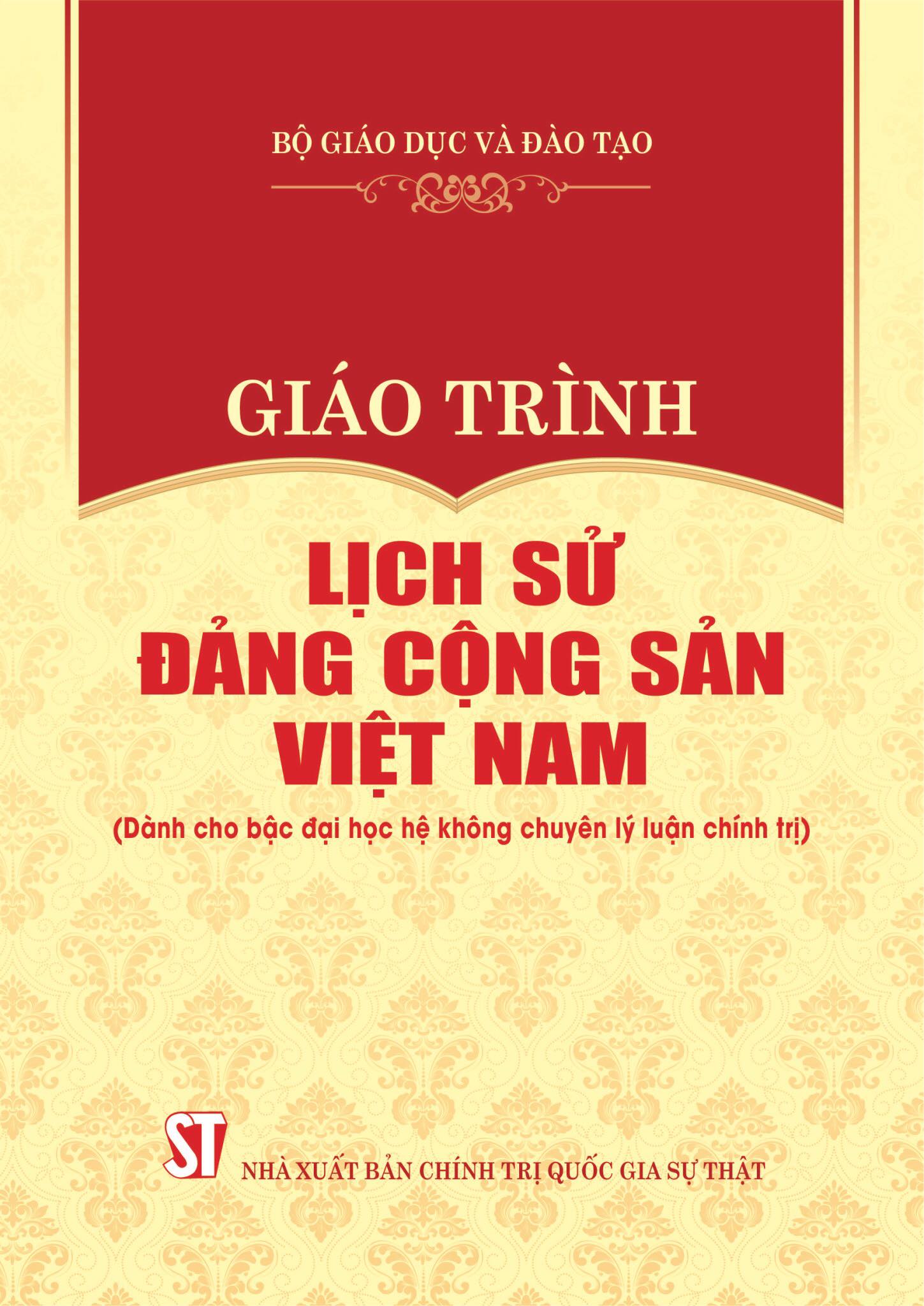 Giáo Trình Lịch Sử Đảng Cộng Sản Việt Nam