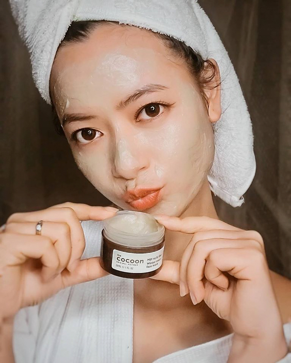 Mặt nạ bí đao cocoon 30ml da dầu, mụn ẩn