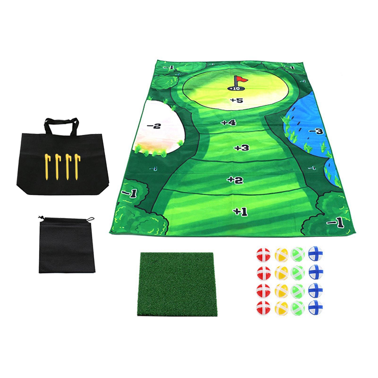 Golf Practice Blanket Toy Durable Golf Golf Game Sticky Blanket for Home