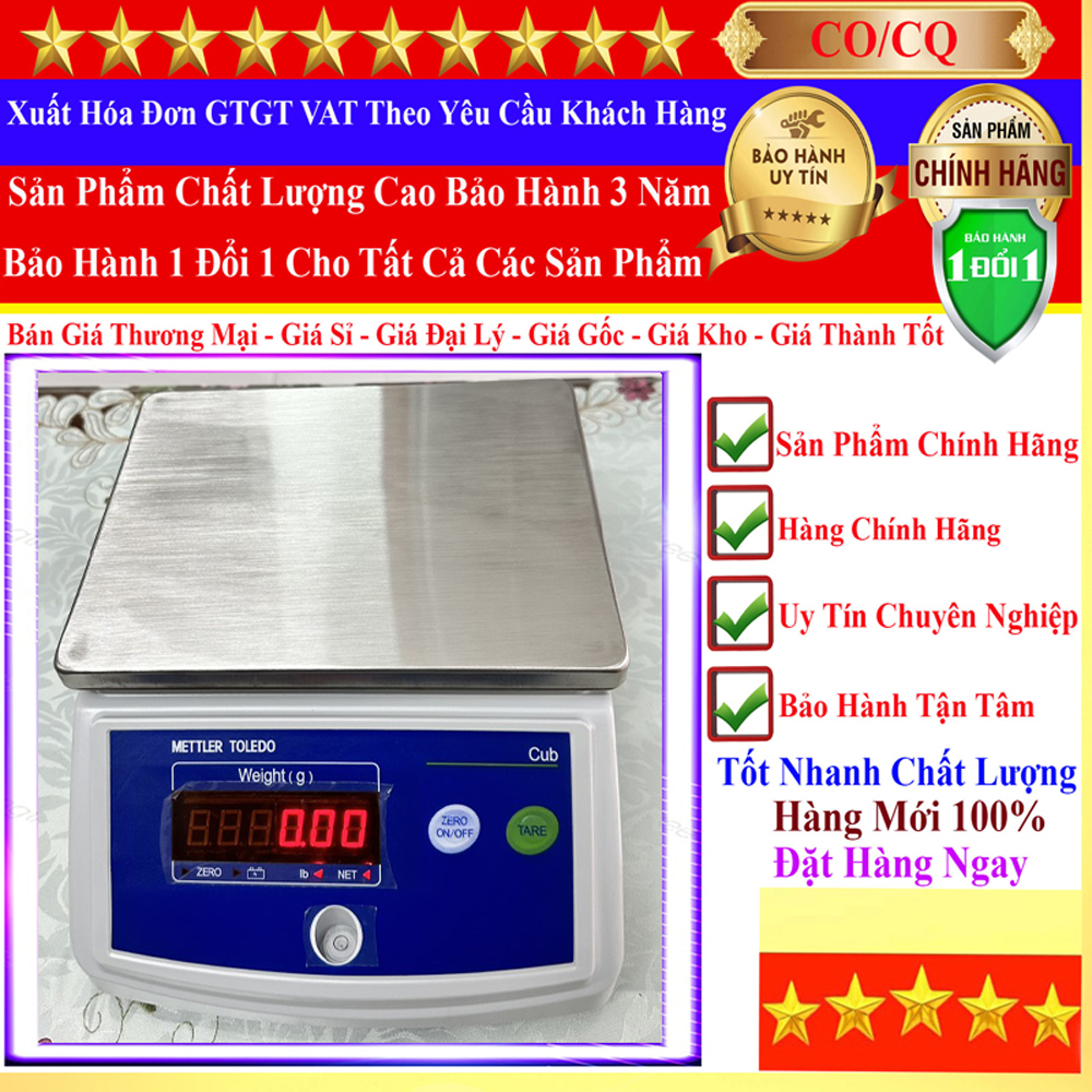 Cân Điện Tử METTLER TOLEDO CUB 7.5 kg