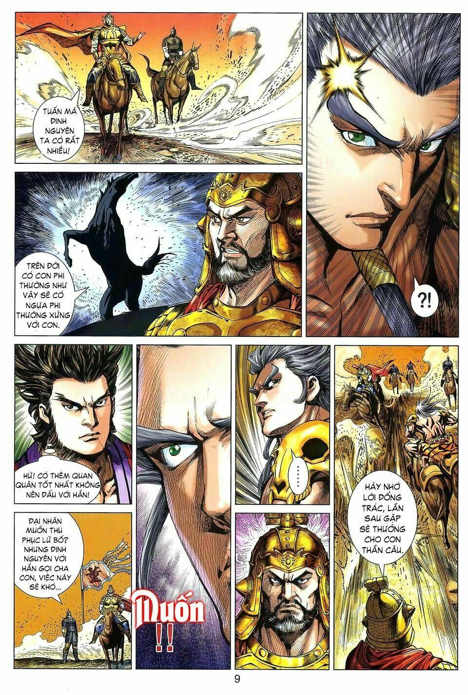 thiên tử truyền kỳ 7 - tam quốc kiêu hoàng chapter 5 9