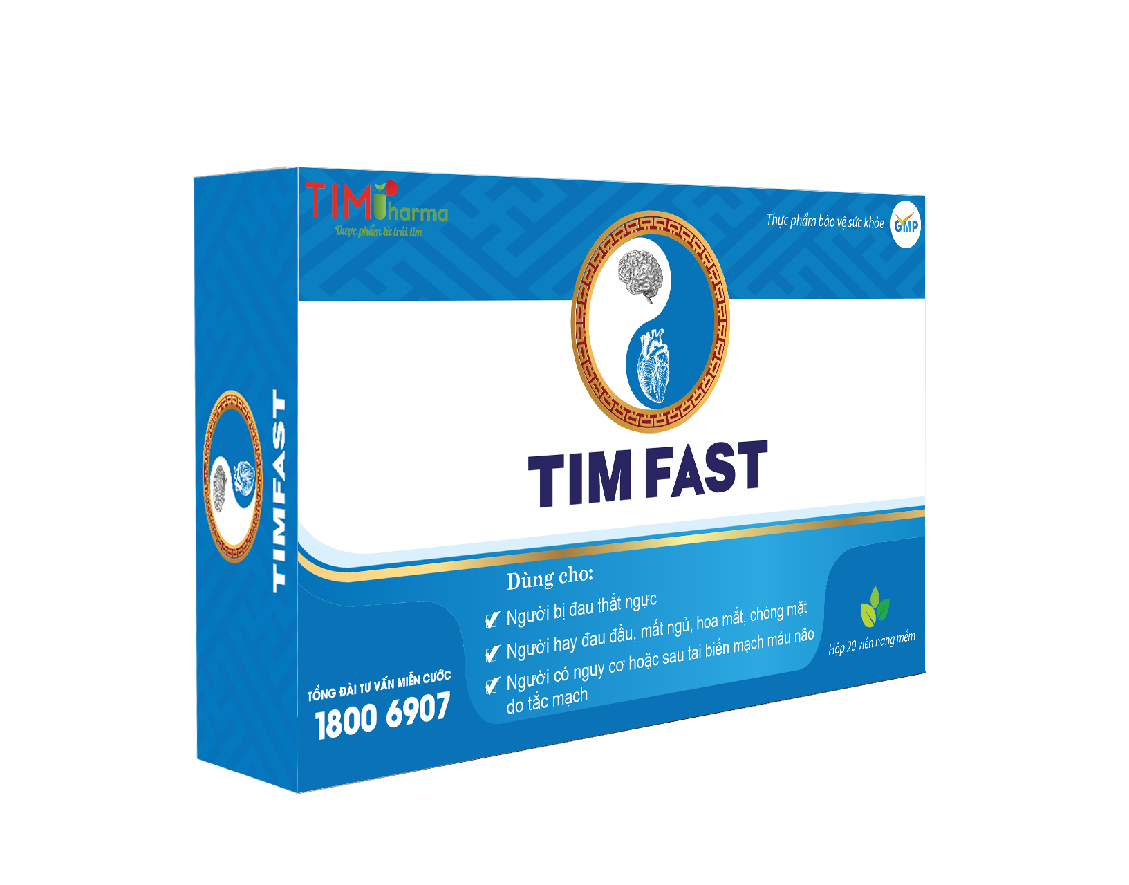 TPBVSK TIMFAST – Hỗ trợ giảm nguy cơ tai biến do tắc mạch