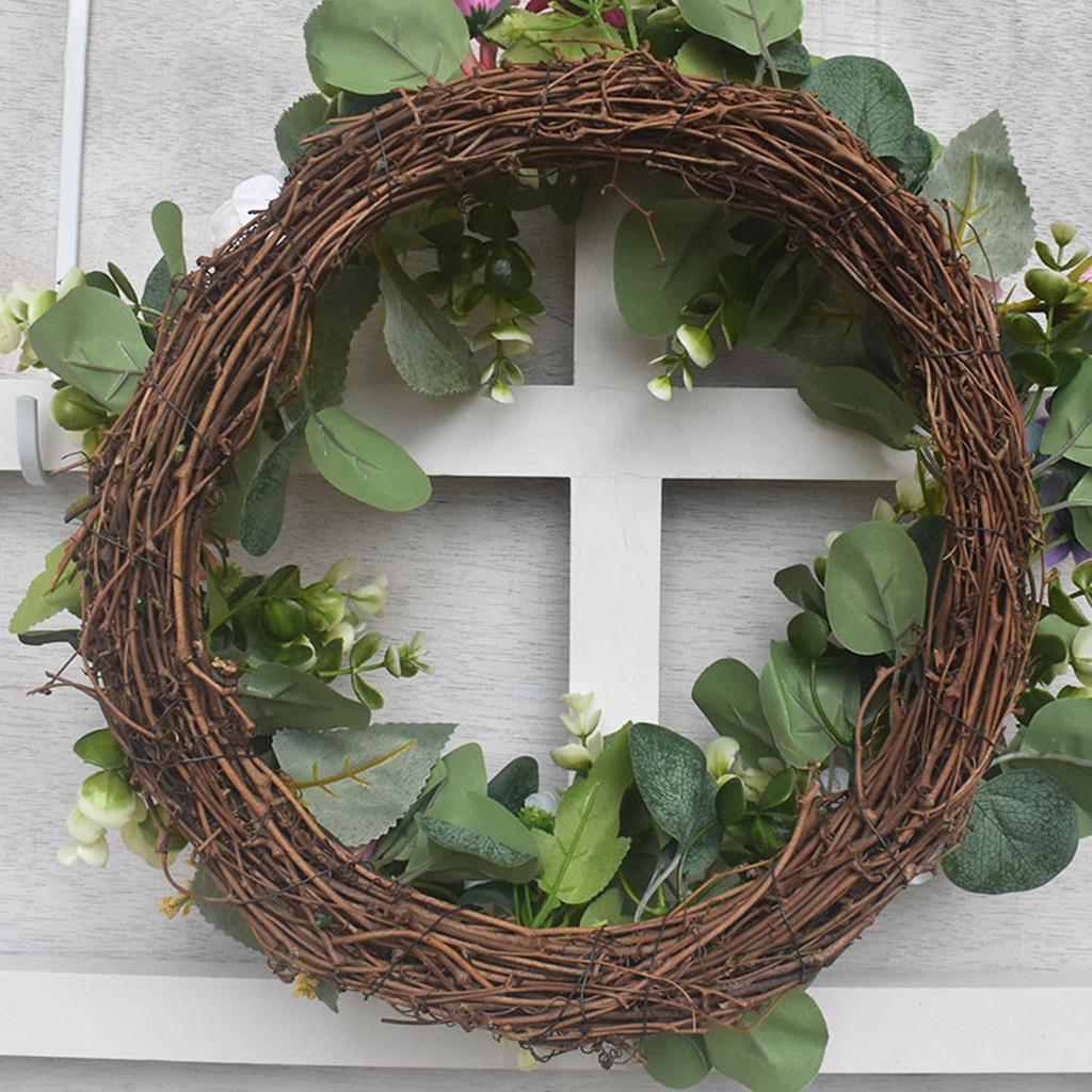 42cm Floral Wreath Door Wreath Artificial Wreath for Front Door