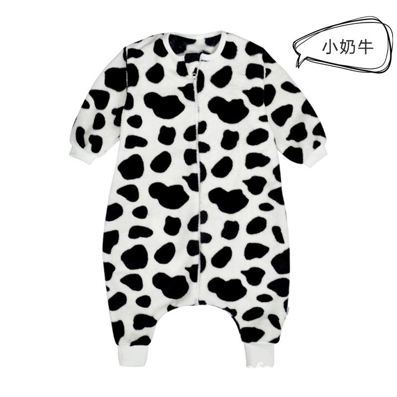 Túi Ngủ Cho Bé Tập Đi Thu Đông Dày Dép Nỉ Sleepsack Chia Chân Cho Trẻ Sơ Sinh Tổ Trẻ Em Mùa Xuân Giường Ngủ