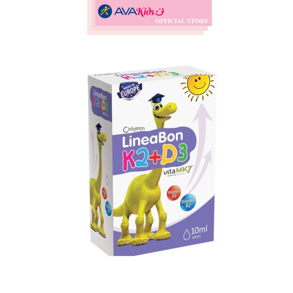 Siro LineaBon K2+D3 hỗ trợ hấp thu canxi 10 ml (từ 0 tháng)