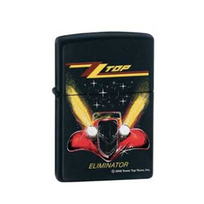 Bật Lửa Zippo Zz Top Eliminator Black Matte Chính Hãng Usa