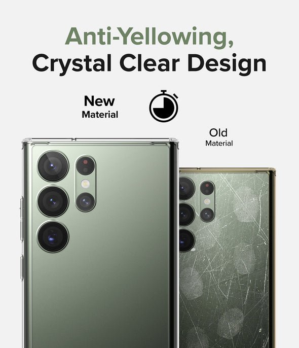 Ốp Lưng Case Trong Suốt Ringke Fusion Dành Cho Samsung Galaxy S23 Ultra - Hàng Chính Hãng