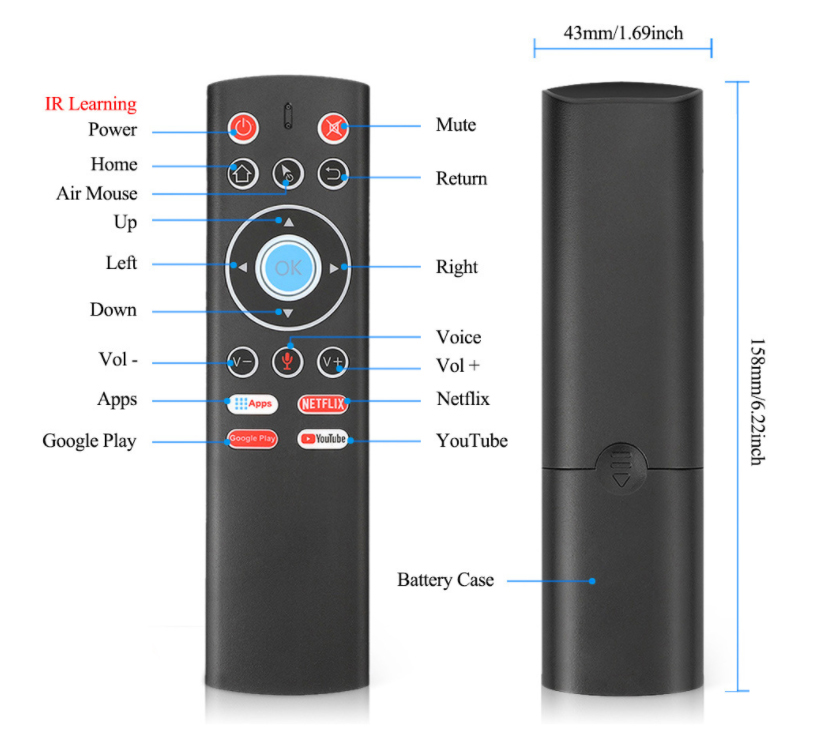 TVBox Android 12 8K Bluetooth có Điều khiển giọng nói voice - T95ZPLUS2023 NEW