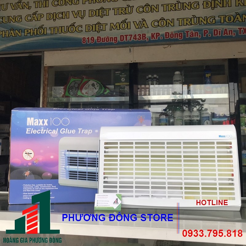 ĐÈN KEO BẮT CÔN TRÙNG MAXX-100