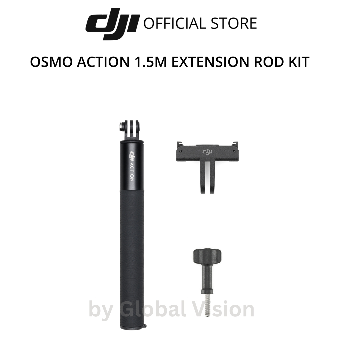 Gậy chụp ảnh cầm tay nối dài 1.5m DJI dành cho Osmo Action camera hành động cao cấp - Hàng chính hãng