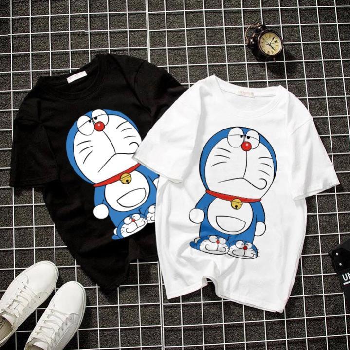 XẢ LỖ Áo thun Doraemon chán nản (Áo màu Trắng)