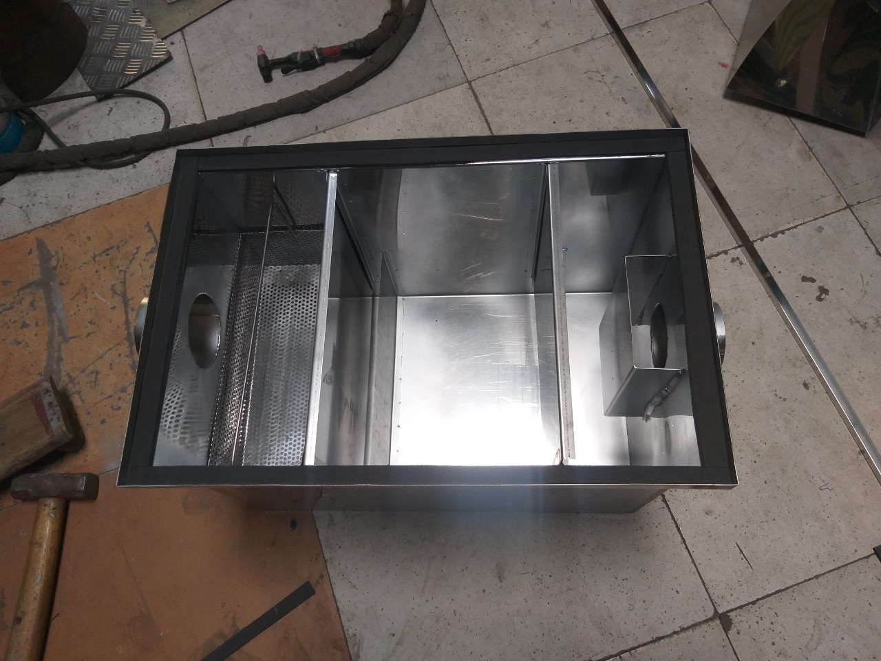 Bể Tách Mỡ - Bẫy Mỡ 100 Lít - Cơ Sở Sản Xuất Bình Minh 890