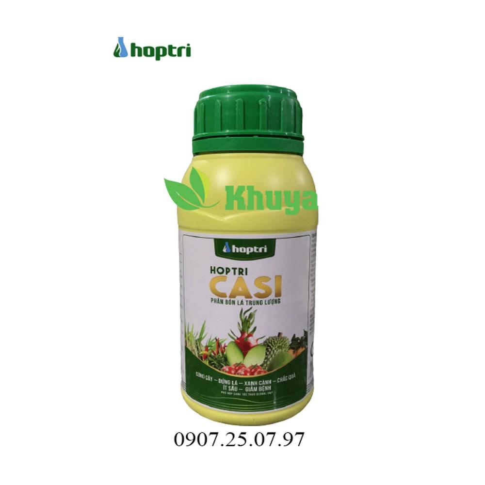 Phân bón lá trung lượng Hợp Trí Casi 500ml Cứng Cây - Đứng Lá - Xanh Cành