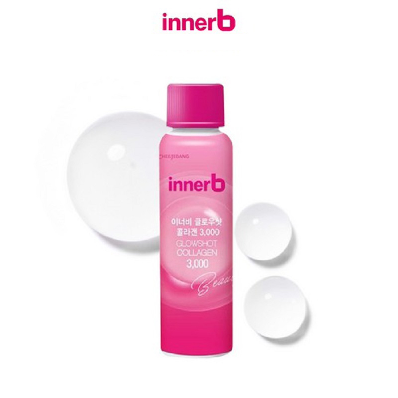 Hộp 6 chai Nước Uống Collagen Innerb Glowshot (50ml x 6 chai)
