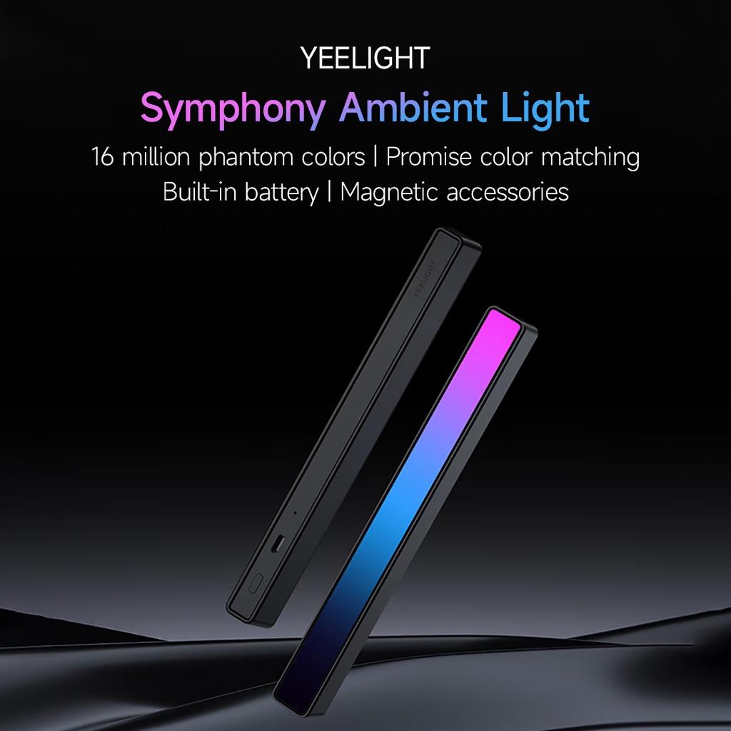 Dây Đèn Led RGB Xiaomi Youpin Yeelight RGB 16 Triệu Phantom Điều Khiển Âm Thanh Có Nhạc Dùng Trang Trí Quán Bar / Xe Hơi / TV