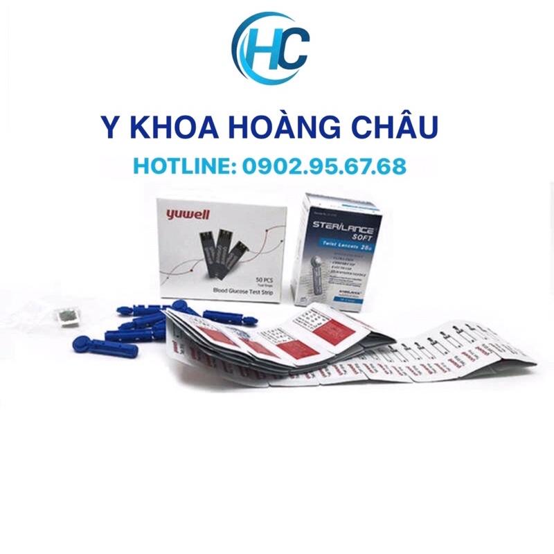 Que thử đường huyết YUWELl 710 (50 que + 50 kim)