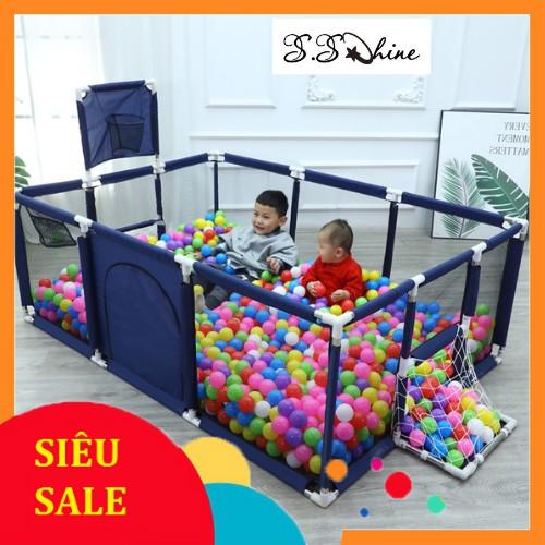 Quây bóng rổ MOMMYKIDS MINH CHÂU Quây cũi kiêm nhà bóng hình chữ nhật 1m2.2m30 cm