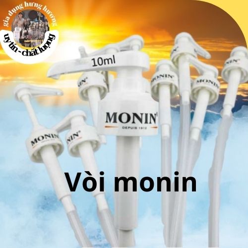 Vòi bơm xịt siro syrup đa năng (Vừa chai Monin,Maulin can vàng, Maulin 1.3kg, Gifard,Torani, Boduo 2L,Goldenfarm 2L...)