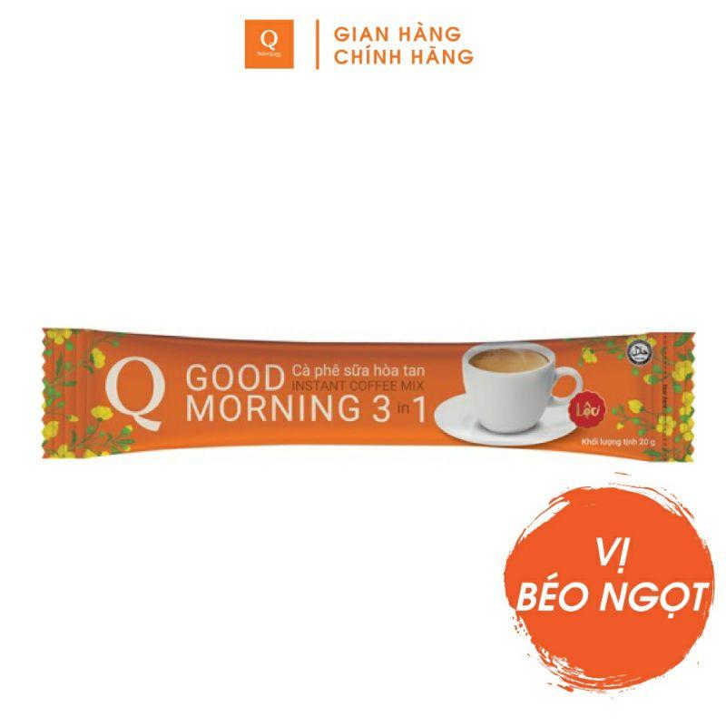 Cafe sữa Goodmorning hòa tan 3 trong 1 bịch 24 gói x20g