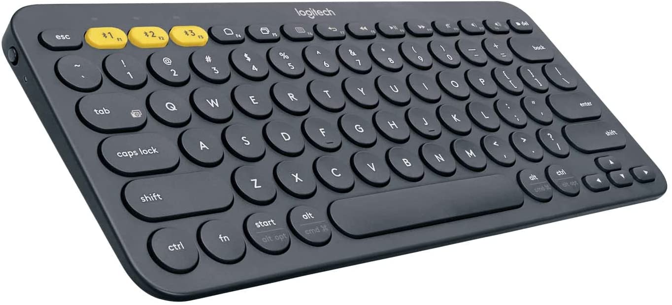 Bàn Phím Bluetooth Logitech K380 - Hàng Chính Hãng - Xám Đậm