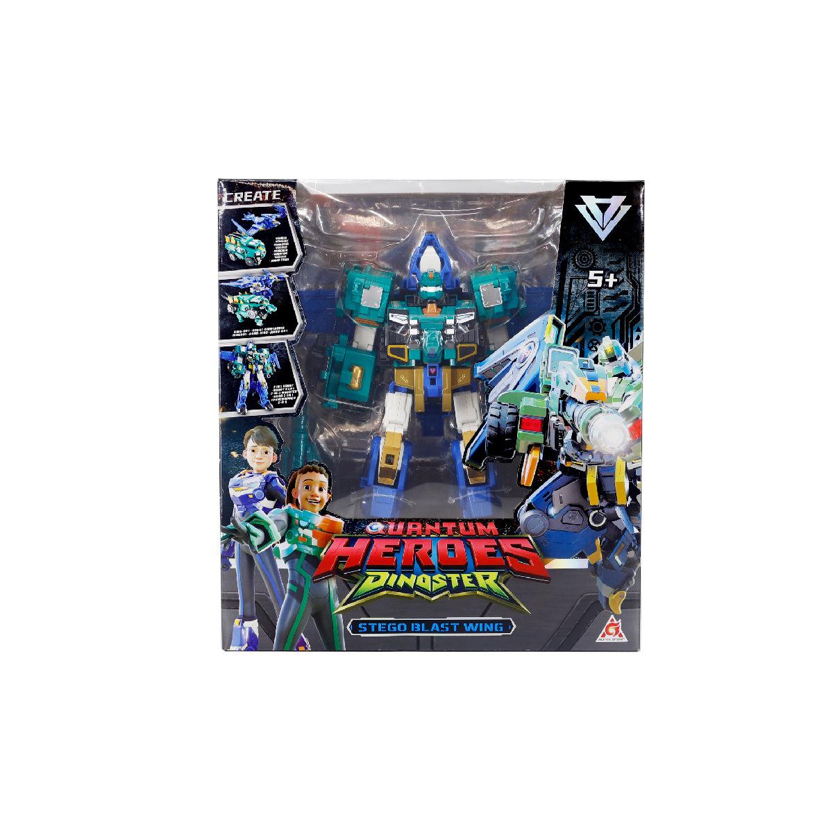Đồ Chơi Siêu Robot Biến Hình Kết Hợp Stego Blast Wing Bầu Trời DINOSTER EU580802