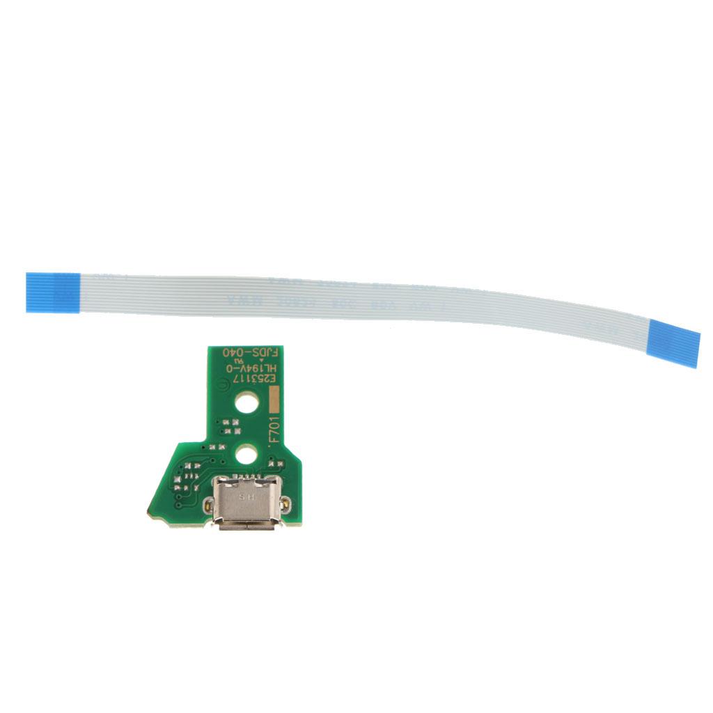USB Charging Port Socket Circuit Board 12 Pin For Sony PS4 Controller Repair