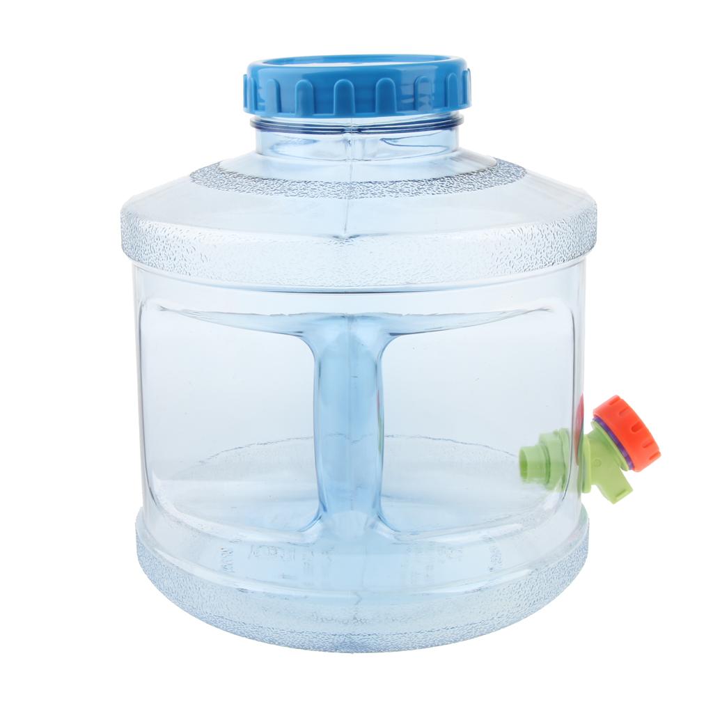 Water Storage Container Can 7.5L Liter Carrier Tap Outdoor Travel Camping