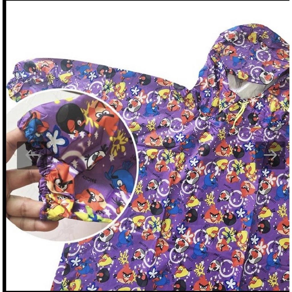 Áo Mưa Bít Trẻ Em Phù Hợp Cho Bé Cao Từ 90cm Đến 130cm