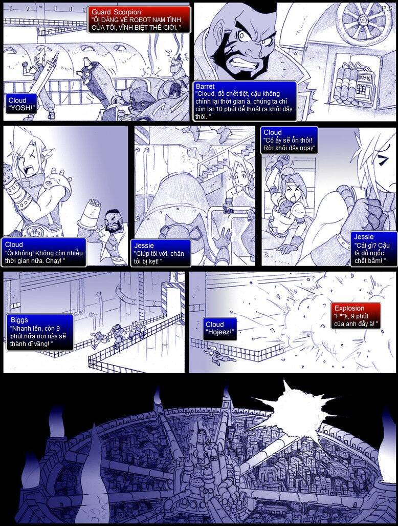 final fantasy vii comic chapter 1 9