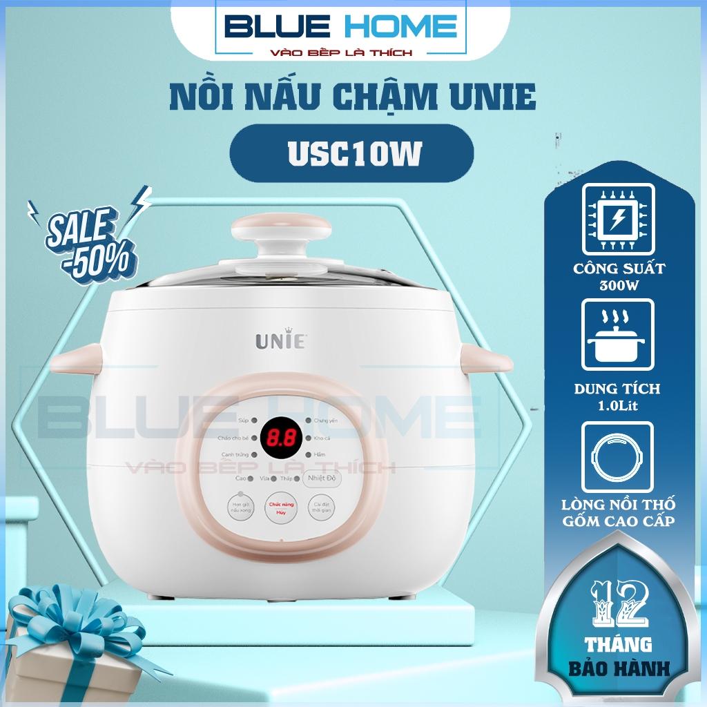 Nồi Nấu Chậm Unie USC10w, 300w - 1.0Lit, Hàng Chính Hãng