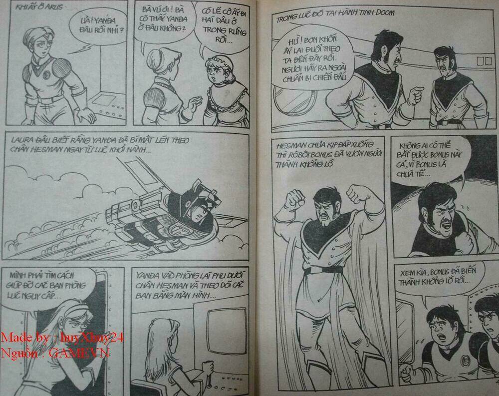 dũng sĩ hesman chapter 17 22