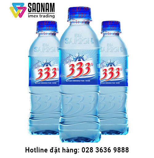 Nước uống đóng chai 333 - 500ml