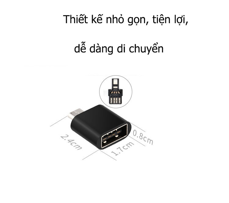 Đầu Chuyển Đổi USB 3.0 Sang Type C . Hàng Chính Hãng ESSAGER