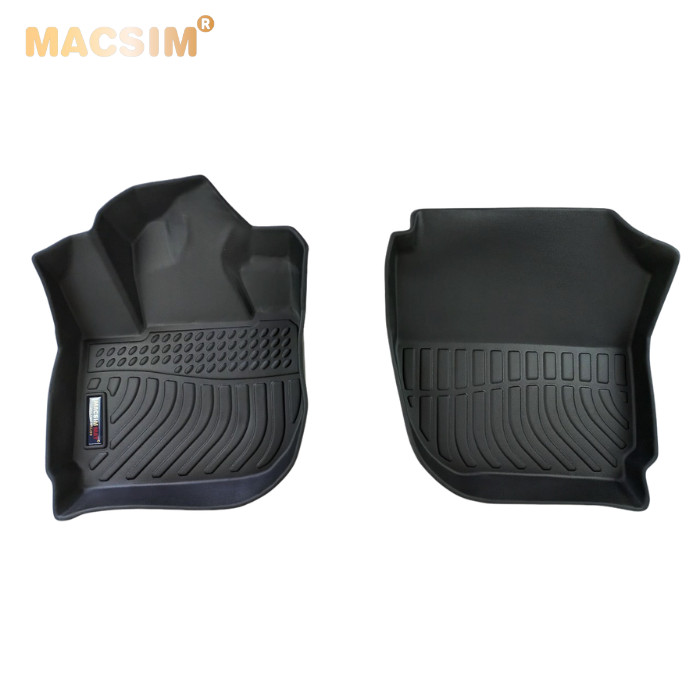 Hình ảnh Thảm lót sàn xe ô tô Honda City 2019-nay Nhãn hiệu Macsim chất liệu nhựa TPE cao cấp màu đen
